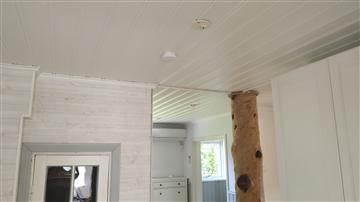 Paneltak efter arbete